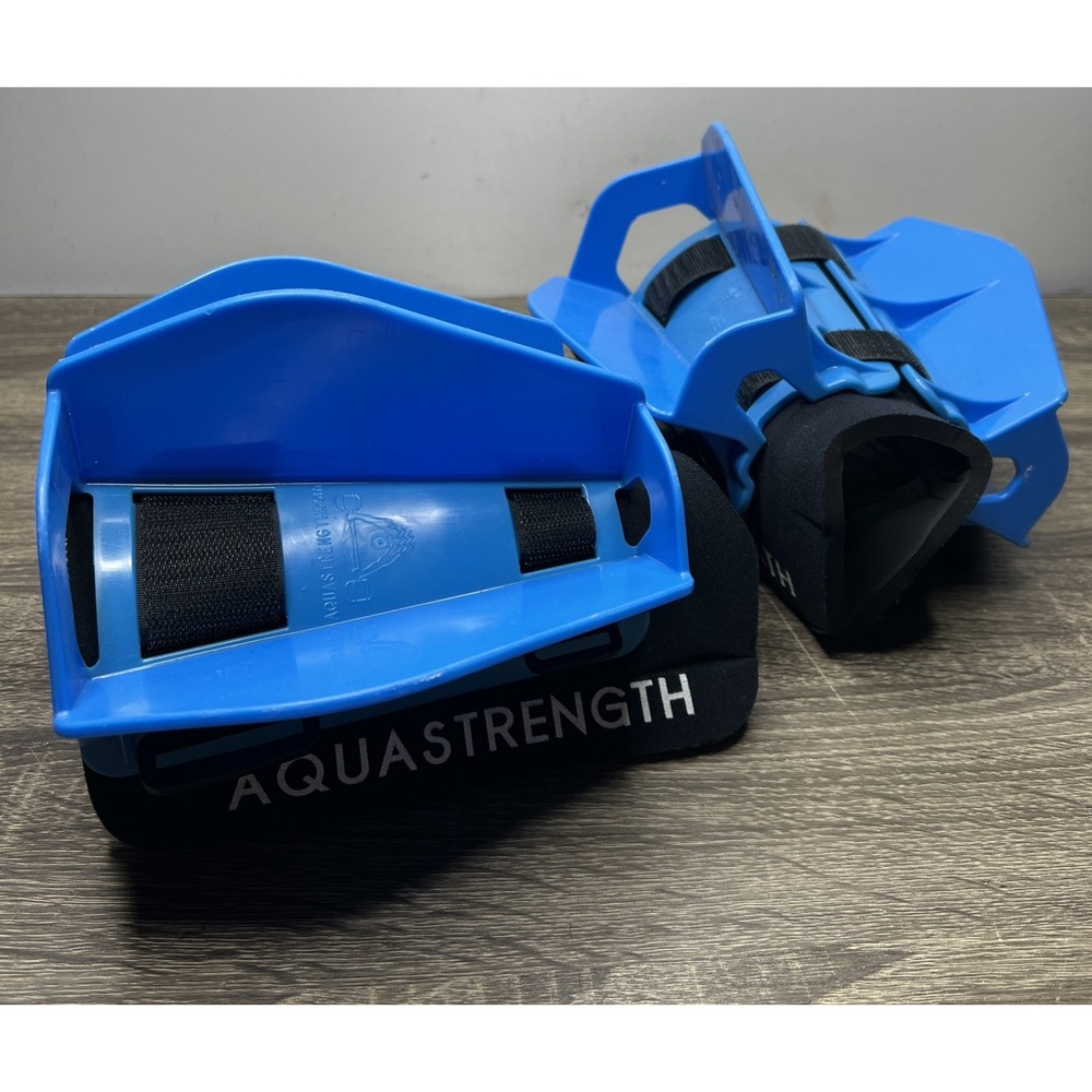 Aquastrength Aquatic Resistance Fins Increase Drag Strength Toning Pool Training